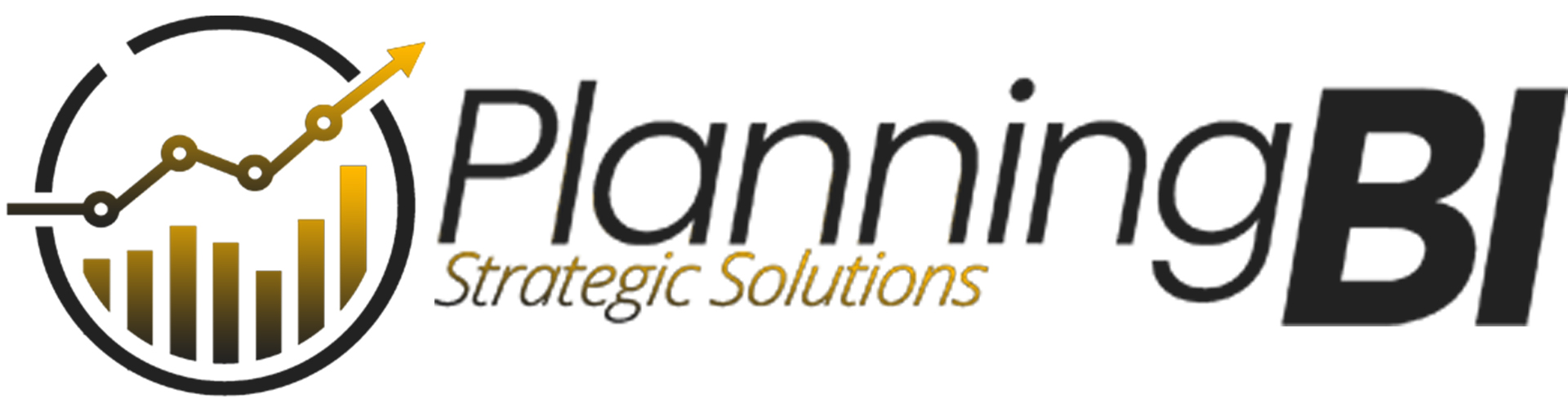 Logo PlanningBI horizontal – Consultoria em planejamento estratégico e BI